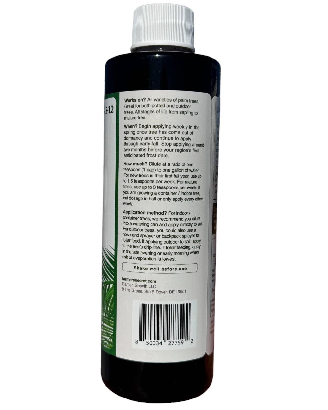 Palm Tree Booster 8oz