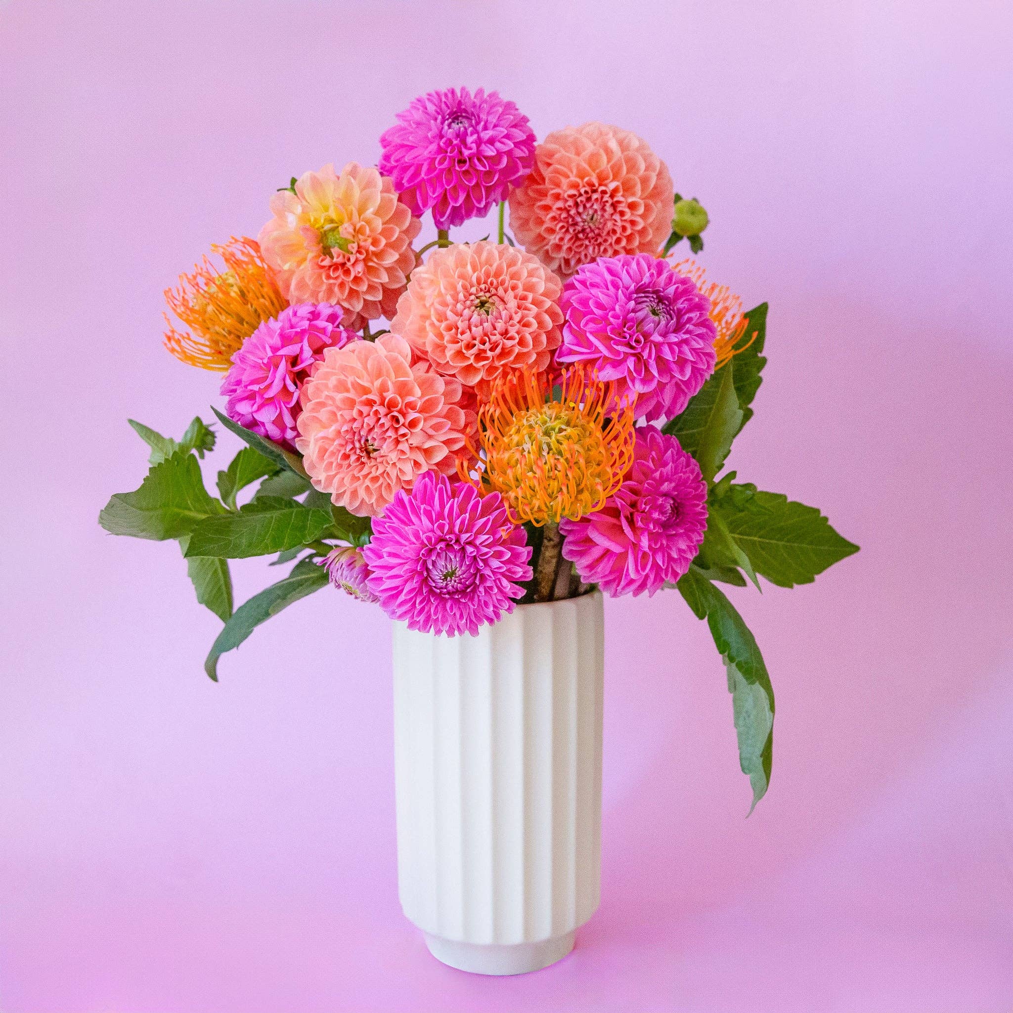 Monroe Vase Vintage White