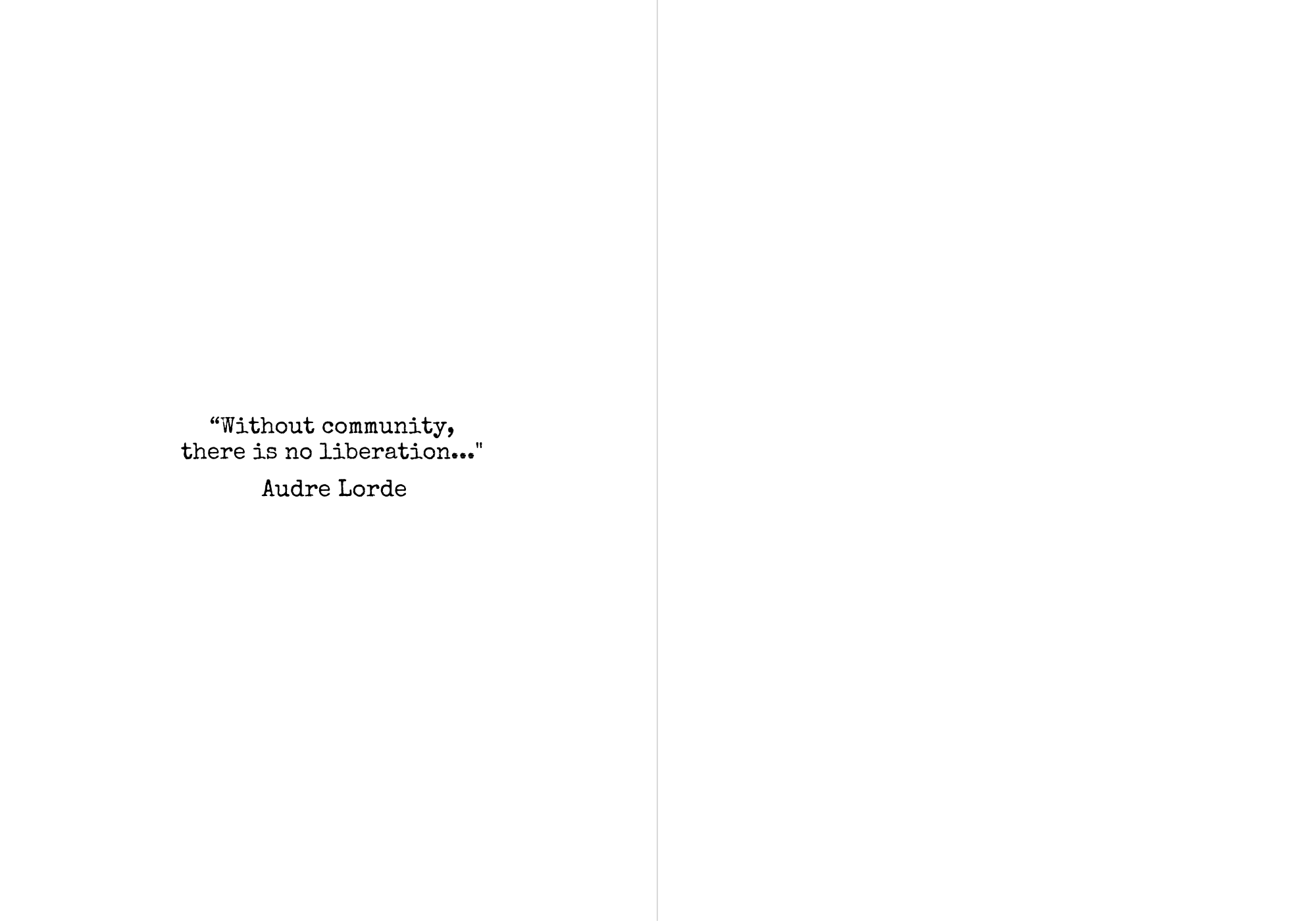 Audre Lorde -Iconic Black Author Art Card