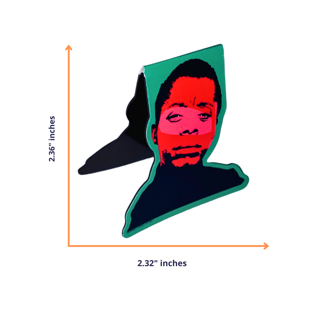 James Baldwin Magnetic Bookmark